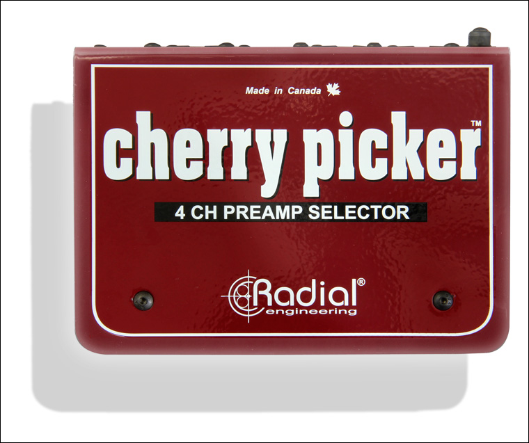 Radial Cherry Picker - Studio Preamp Selector Radial Cherry Picker - Studio Preamp Selector