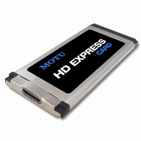 MOTU HDX-SDI mit ExpressCard34