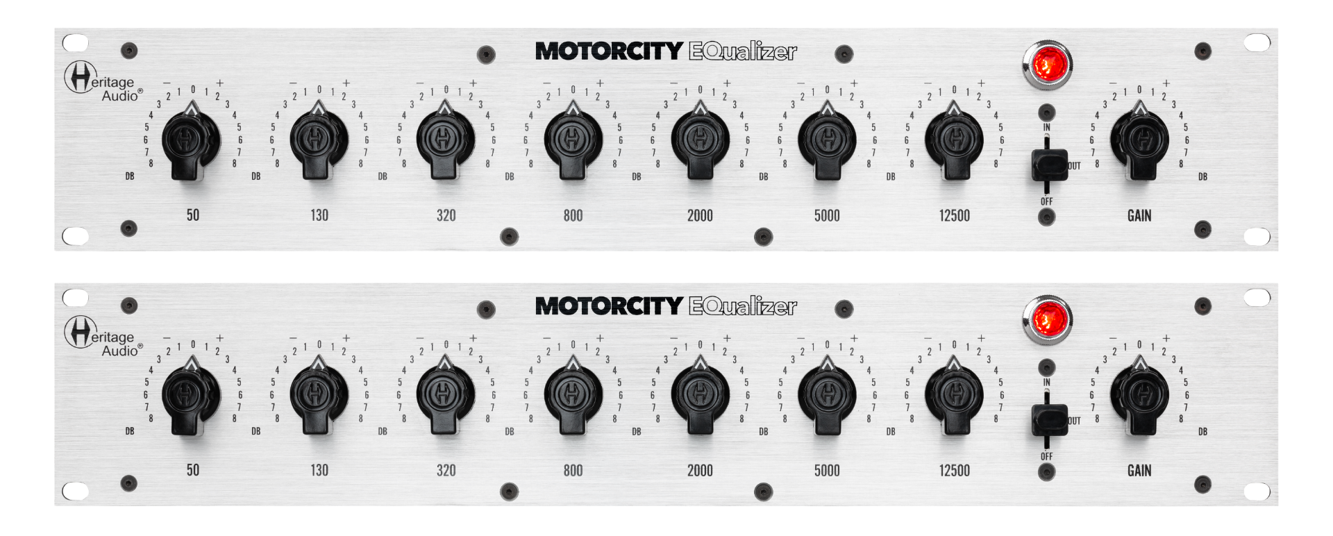 Heritage Audio Motorcity EQualizer Stereo Set
