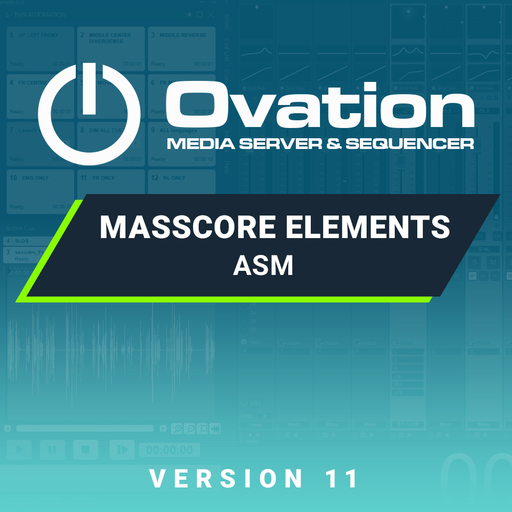 Merging Technologies Ovation MASSCORE ELEMENTS ASM Merging Technologies Ovation MASSCORE ELEMENTS ASM