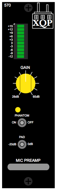 XQP 570 Mic Preamp