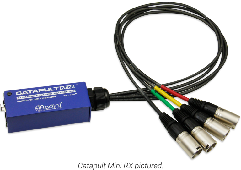 Radial Catapult mini (TX, RX, TRS) Radial Catapult mini (TX, RX, TRS)