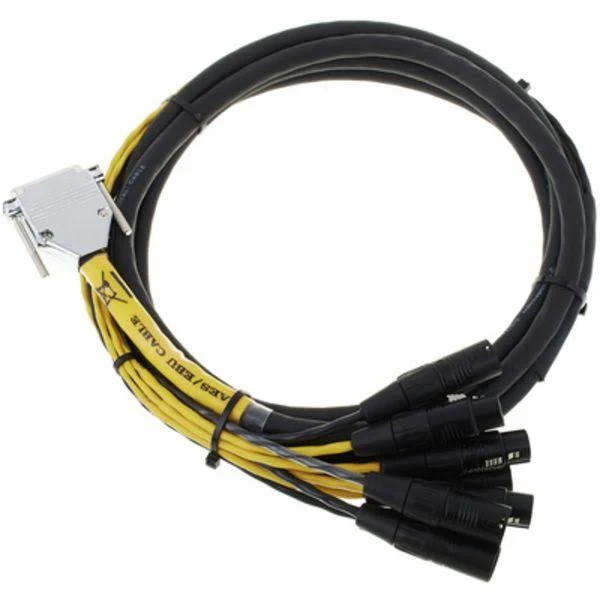 Avid DB25-XLR M+F AES/EBU DigiSnake, 4' Avid DB25-XLR M+F AES/EBU DigiSnake, 4'