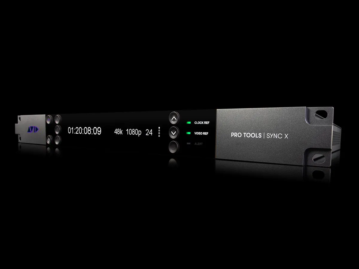 AVID Interface, Pro Tools, SYNC X, Master Clock, 19", 1HE AVID Interface, Pro Tools, SYNC X, Master Clock, 19", 1HE