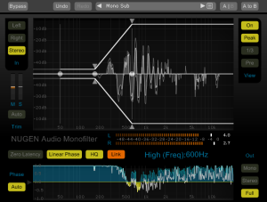 Nugen Audio Monofilter