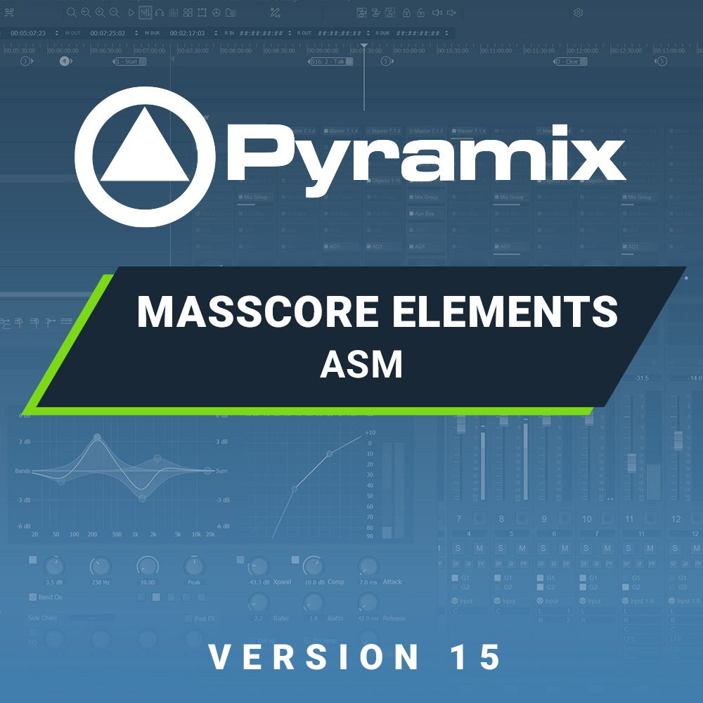 Merging Technologies Pyramix MASSCORE ELEMENTS ASM Merging Technologies Pyramix MASSCORE ELEMENTS ASM