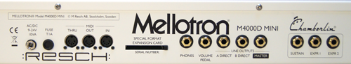 Mellotron Digitales Mellotron M4000D MINI Mellotron Digitales Mellotron M4000D MINI
