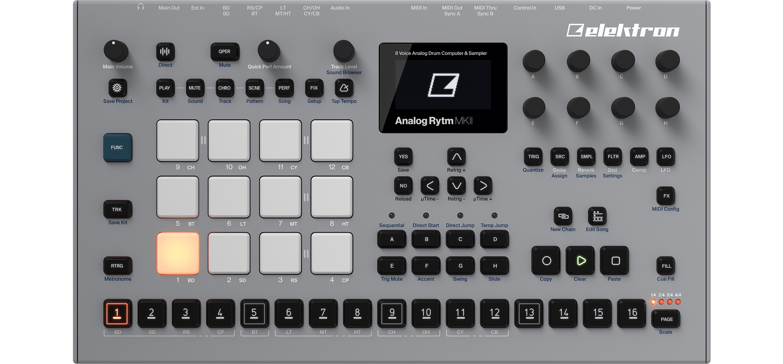 Elektron Analog Rytm MKII Elektron Analog Rytm MKII