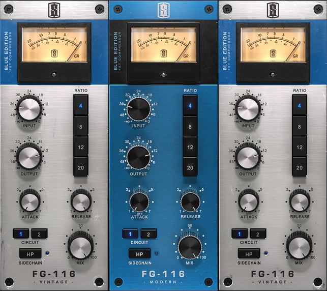 Slate Digital FG-116 Blue FET Compressors (Download)