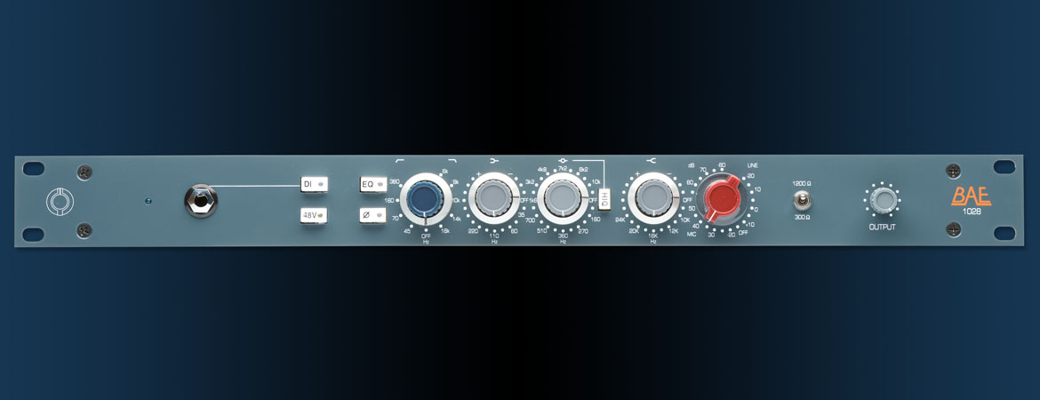 BAE Audio 1028 19" 1RU rack w/power supply (B-Ware) BAE Audio 1028 19" 1RU rack w/power supply (B-Ware)