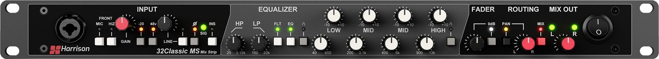 Harrison Audio 32Classic MS Mix Strip Harrison Audio 32Classic MS Mix Strip
