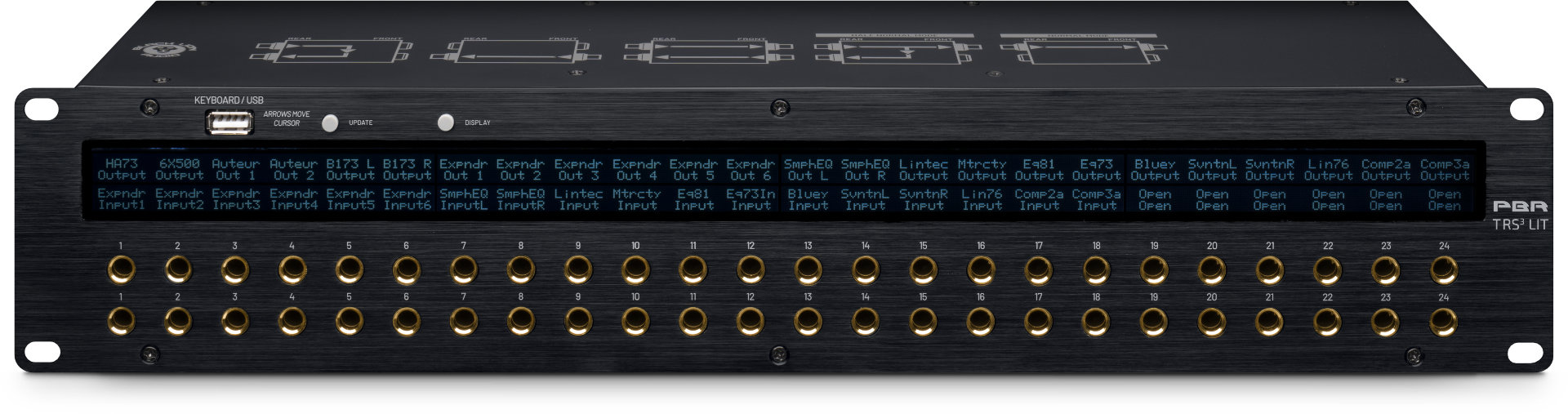 Black Lion Audio PBR TRS3 LIT Black Lion Audio PBR TRS3 LIT