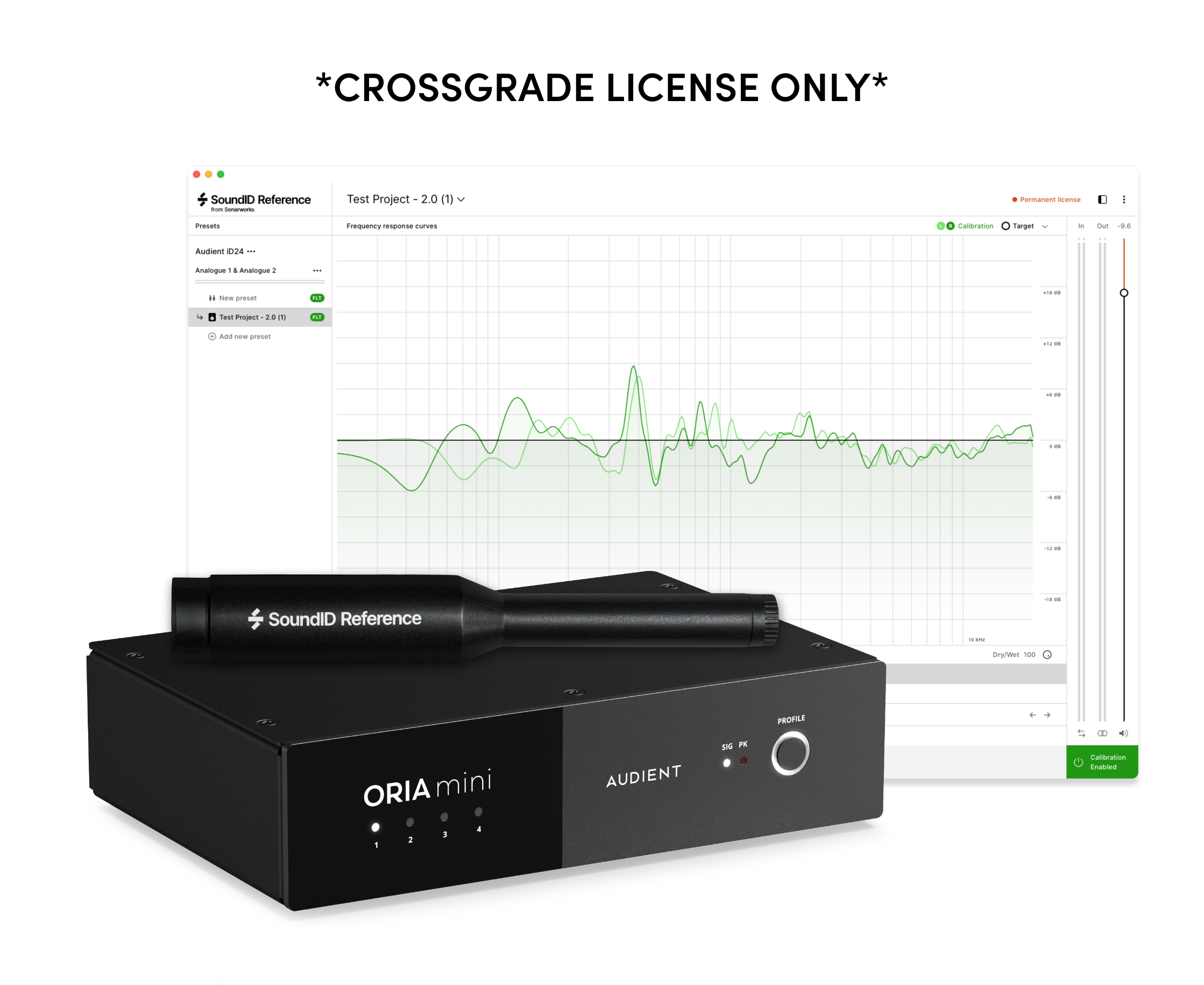 Audient ORIA Mini + SoundID Reference Add-on Bundle