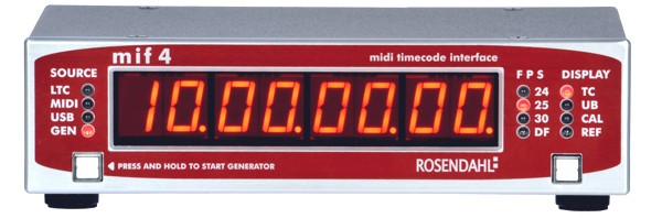 DirectOut Rosendahl MIF4 MIDI Timecode Interface DirectOut Rosendahl MIF4 MIDI Timecode Interface