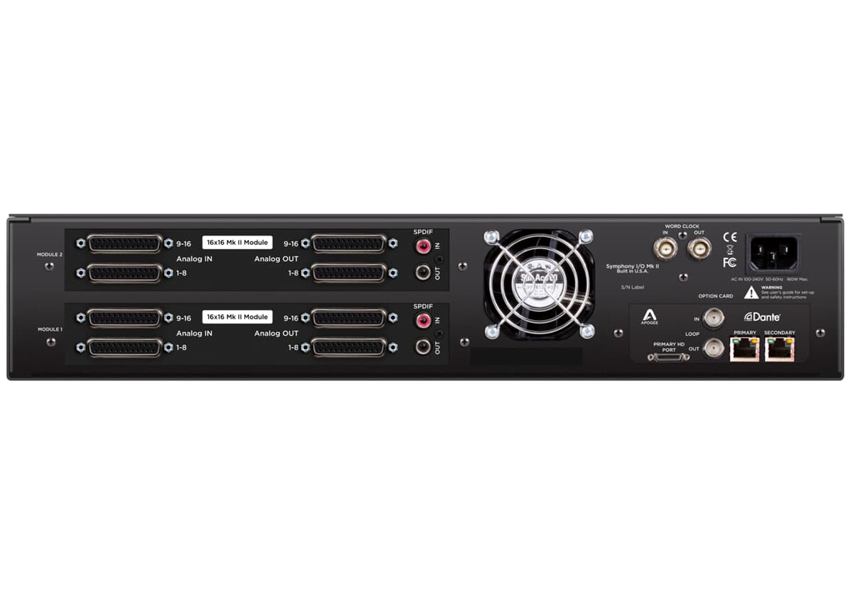 Apogee Symphony I/O MK II 32X32 Dante