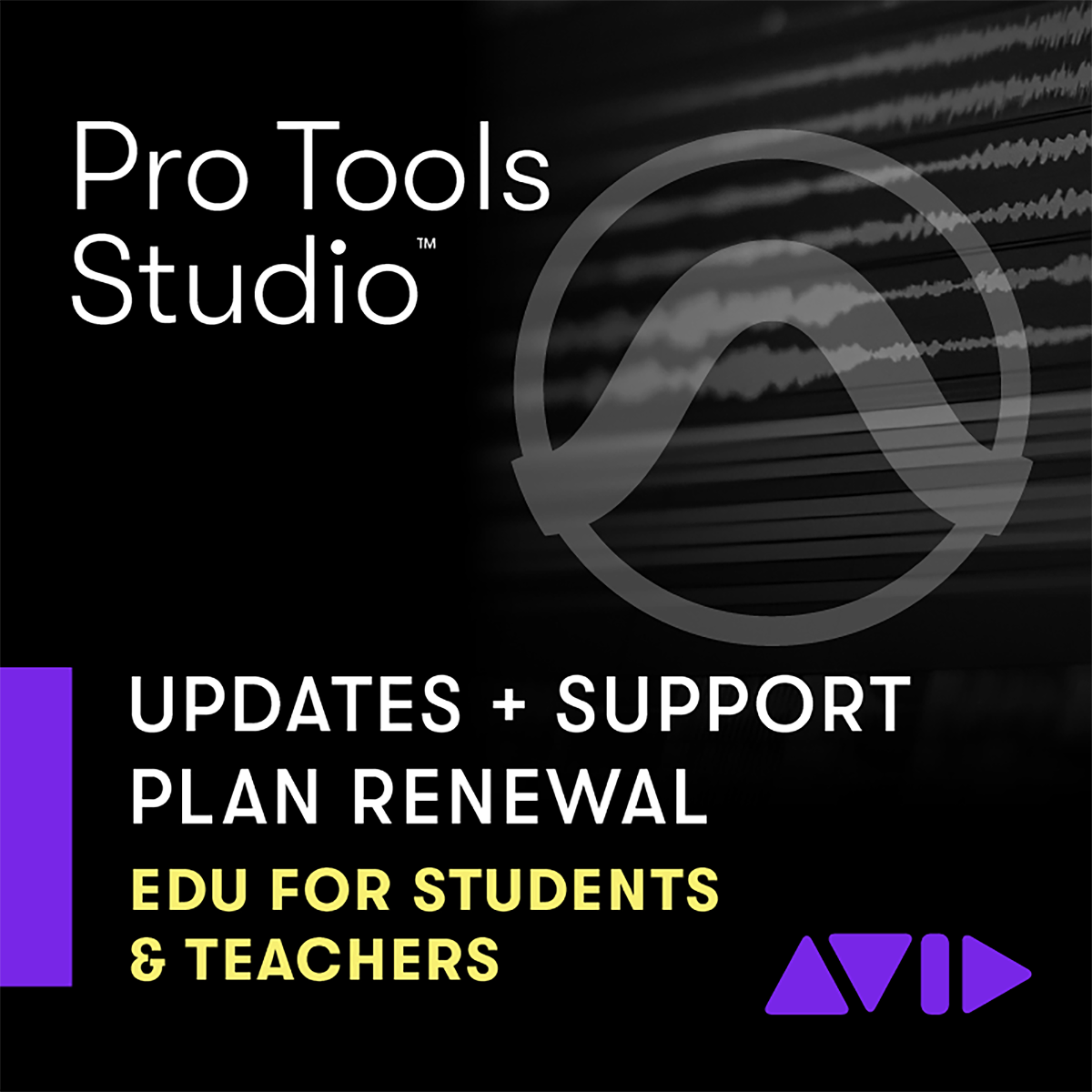 Avid Pro Tools Studio Updates & Support Plan Renewal (Verlängerung) EDU Avid Pro Tools Studio Updates & Support Plan Renewal (Verlängerung) EDU