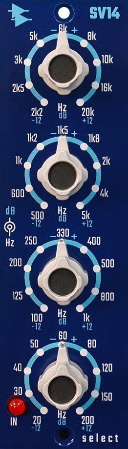 API Select SV14 4-Band EQ API Select SV14 4-Band EQ