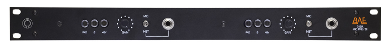 BAE Audio 312A pair mic pres w/power supply (B-Ware) BAE Audio 312A pair mic pres w/power supply (B-Ware)