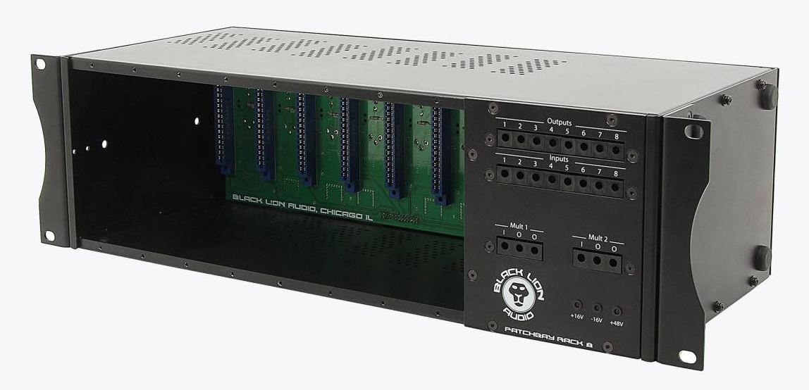 Black Lion Audio PBR8 Audio Patchbay Rack Black Lion Audio PBR8 Audio Patchbay Rack