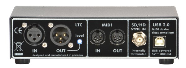 DirectOut Rosendahl MIF4 MIDI Timecode Interface