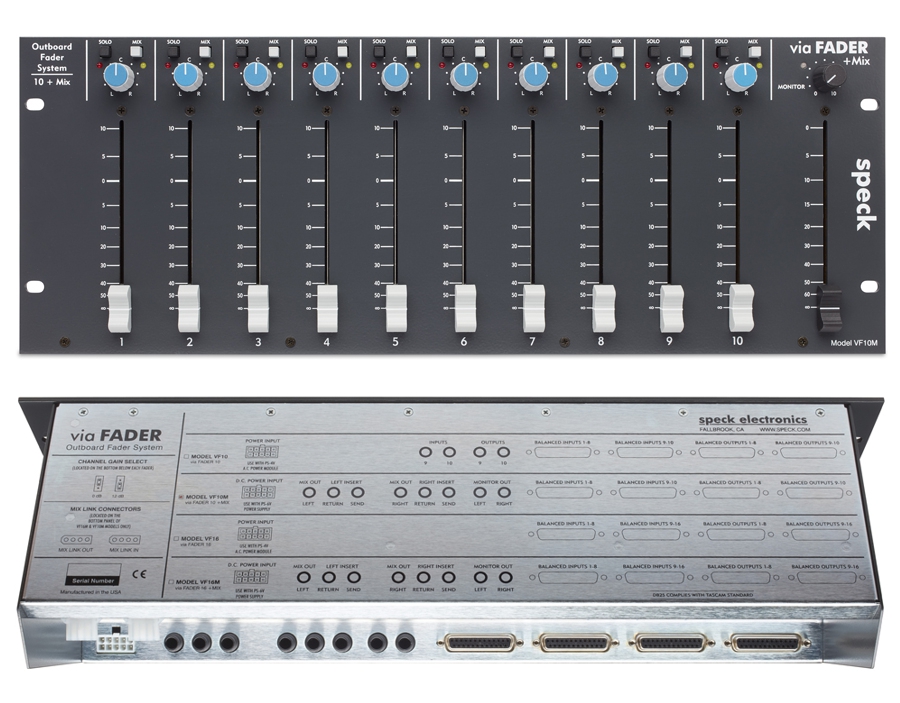 Speck Electronics via Fader VF10 Speck Electronics via Fader VF10