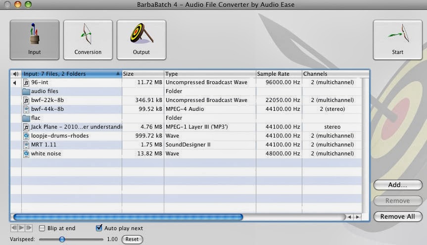 Audioease Barbabatch Audioease Barbabatch