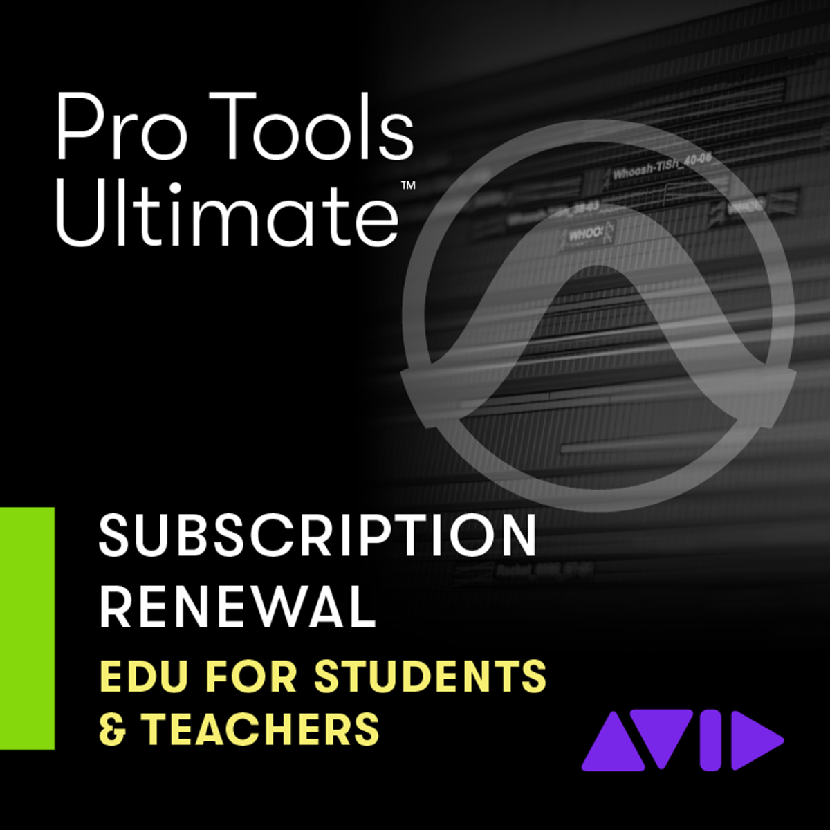 Avid Pro Tools Ultimate Renewal (Jahreslizenz-Verlängerung), EDU for Students/Teachers Avid Pro Tools Ultimate Renewal (Jahreslizenz-Verlängerung), EDU for Students/Teachers
