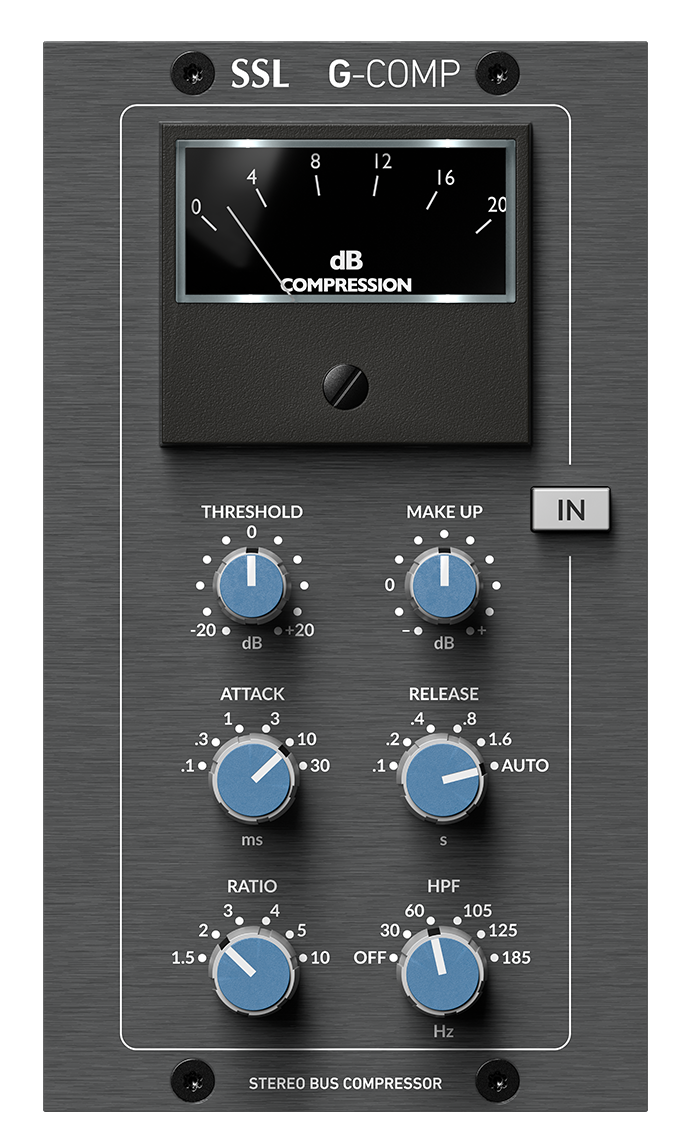 SSL 500-Series Stereo Bus Compressor Module