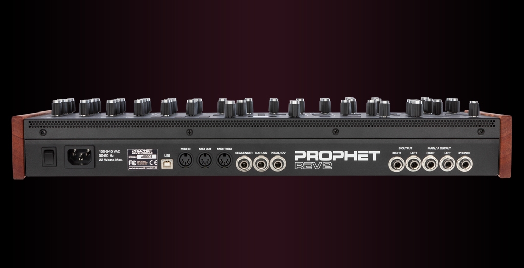 Sequential Prophet Rev2 16-Voice Desktop Module Sequential Prophet Rev2 16-Voice Desktop Module
