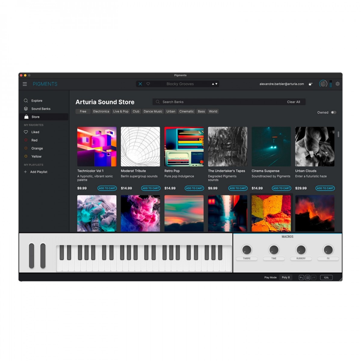 Arturia Pigments 5 (Download) Arturia Pigments 5 (Download)