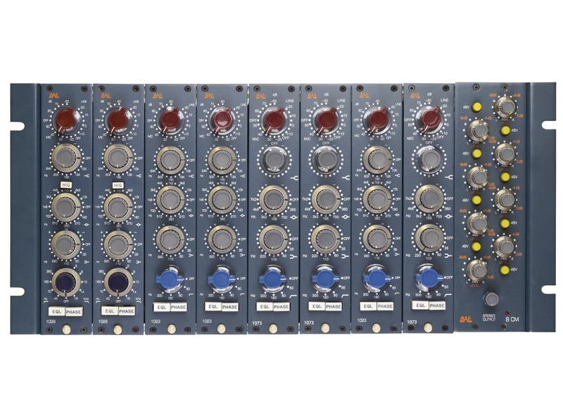 BAE Audio 8CM 8 Channel mixer w/power supply 48v BAE Audio 8CM 8 Channel mixer w/power supply 48v
