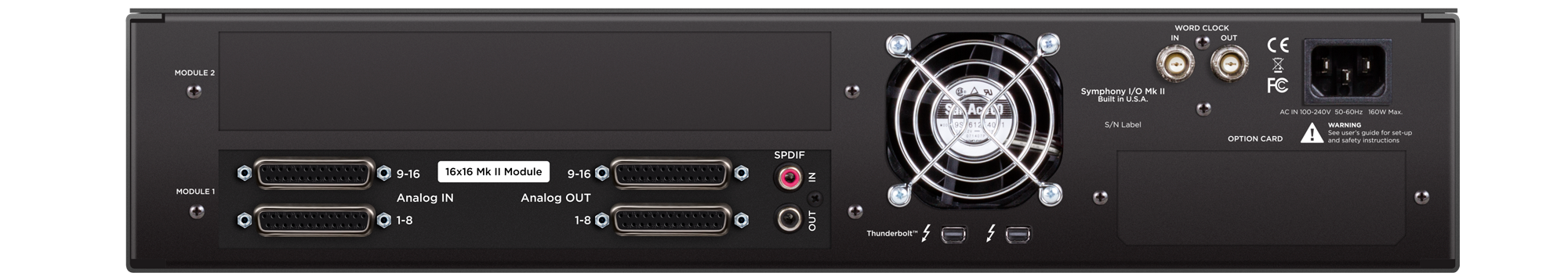 Apogee Symphony I/O Mk II 16X16 Mk II Module Apogee Symphony I/O Mk II 16X16 Mk II Module