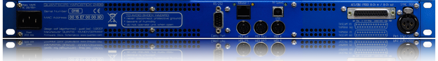 Quantec Yardstick 2498 Quantec Yardstick 2498