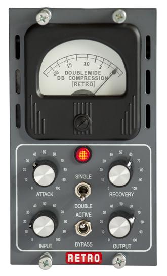 Retro Instruments Doublewide Tube Compressor 500 series